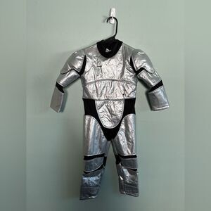Disney Store Star Wars Captain Phasma Costume Child Boys Size XS 4 Bodysuit Only